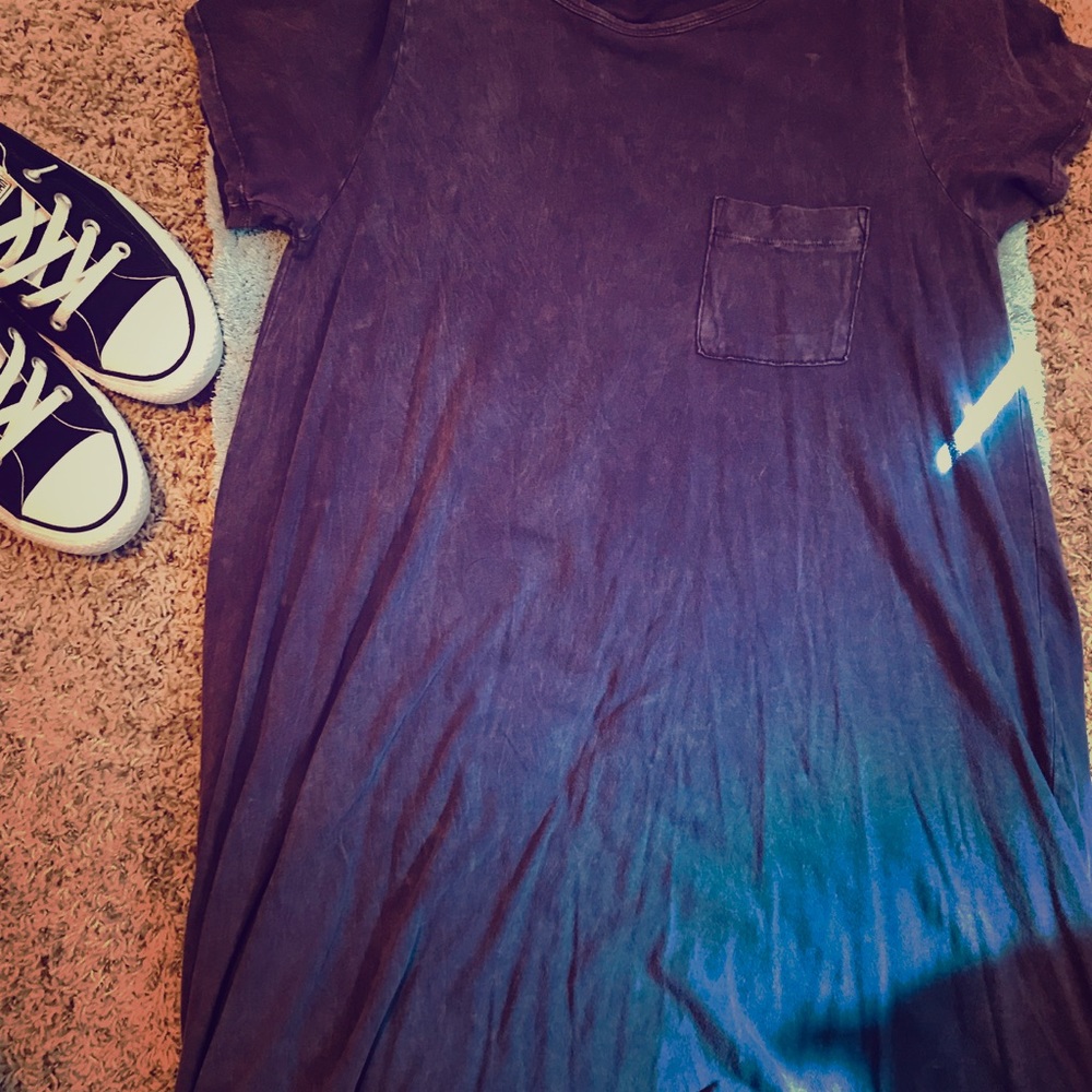 Distressed purple Carly